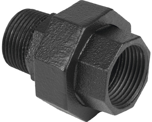 Schraubfitting aus Temperguss mit Gewinde