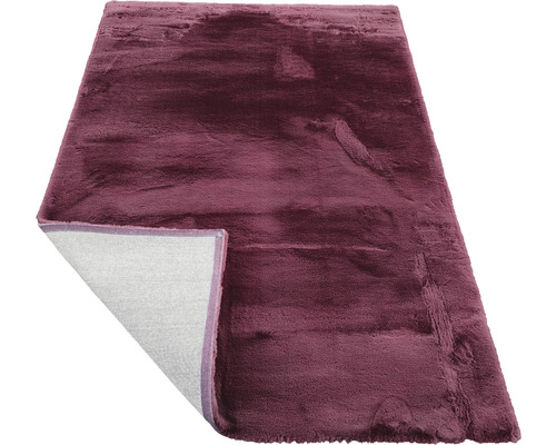 Rechteckiger Teppich in Felloptik