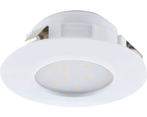 LED Einbauleuchte Eglo PINEDA LED 4,9 W 460 lm 2700 K 1-flammig Ø 78 mm weiß IP 44 1 Stück ( 95817 )