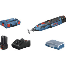 Bosch Multifunktionswerkzeug Set mit Werkzeugkoffer, Akku und Ladegerät