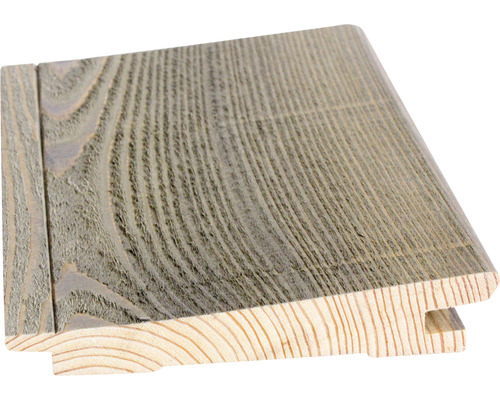 Muster zu Fassadenprofil Fichte lasiert Vergraungslasur 2050 x 146 x 26 mm