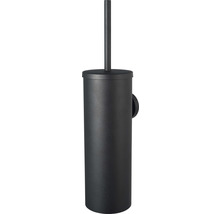 Schwarze Toilettenbürste zur Wandmontage