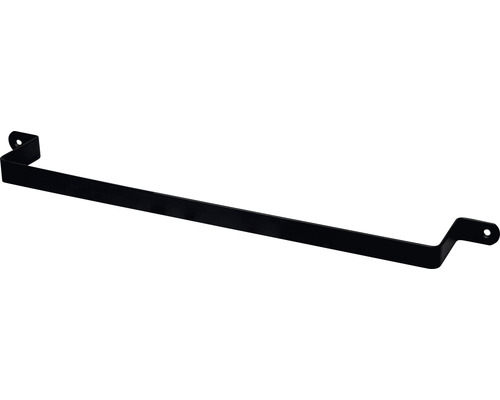Handtuchhalter Haceka Ixi 33x6,3x2 cm schwarz matt