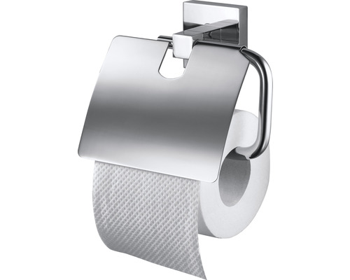 Toilettenpapierhalter Haceka Mezzo mit Deckel chrom