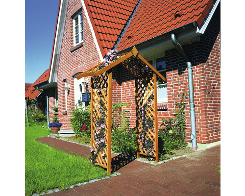 Rosenbogen, Pergola promadino 167 x 53 x 219 cm braun