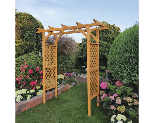 Pergola promadino Bamberg 200 x 51 x 208 cm braun