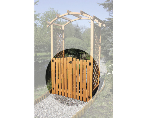 Türen für Pergola promadino Diana 100 x 3 x 100 cm braun