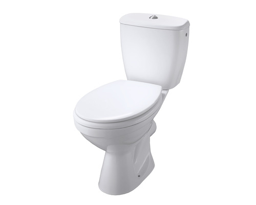 Standtoilette aus Keramik