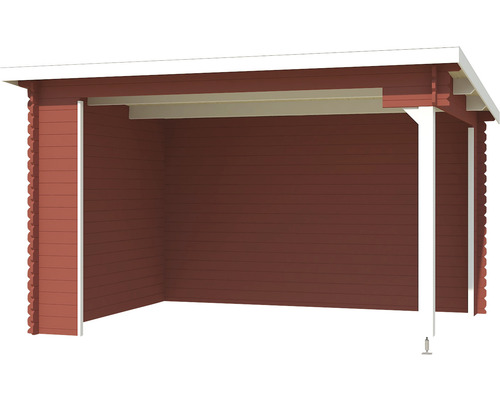 Offener Unterstand aus Holz