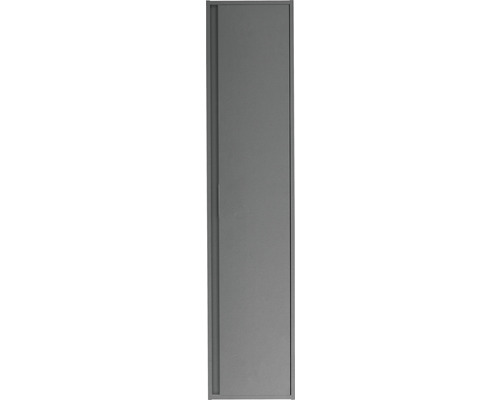 Hochschrank Sanox Porto 160x35x27 cm cubanit grey