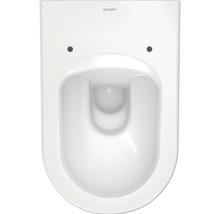 Duravit Wandtiefspül-WC ohne Spülrand, Aufsicht