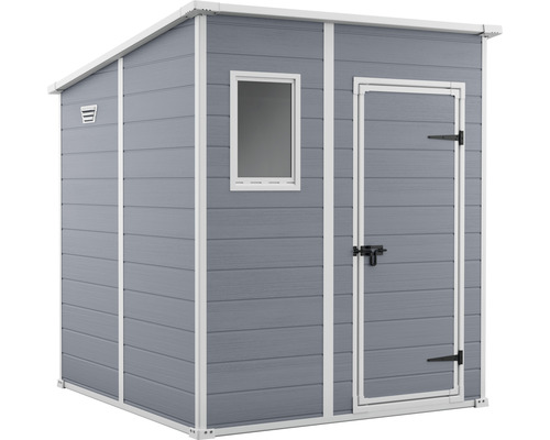 Gartenschuppen mit Fenster und Tür