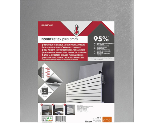 Noma Wall Heizkörper Reflexionsfolie selbstklebend