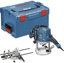 Bosch Professional Oberfräse mit Zubehör und Transportkoffer