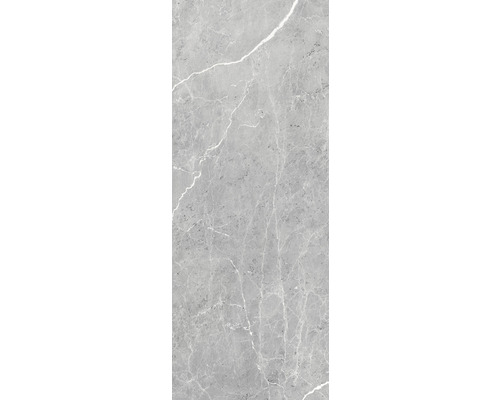 Duschrückwand Schulte Decodesign 1500x2550x3 mm Stein-Marmor grau Graue Fliese mit Marmorstruktur