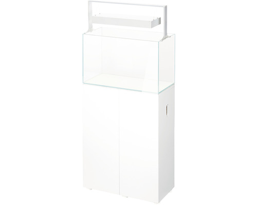 Aquariumkombination mit Unterschrank und Beleuchtung