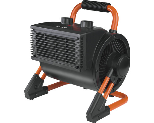 Elektro-Heizlüfter Eurom Gewerbe-Heizlüfter PTC EK2K 2000 29,5x38 cm 2000 Watt Ventilatorheizung mit Tragegriff und Bedienelementen
