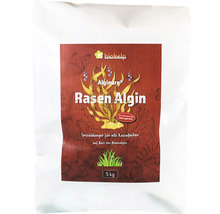 Verpackung Rasen Algin Spezialdünger für alle Rasenflächen auf Basis von Braunalgen
