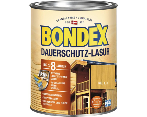 Dauerschutz-Lasur Bondex kiefer 750 ml
