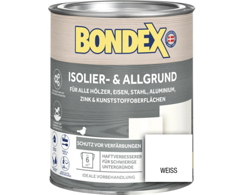 Isolier- und Allgrund Bondex weiß 750 ml