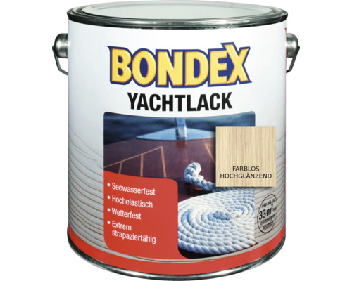 Yachtlack Bondex hochglänzend 2,5 l