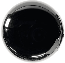 Schwarze Glaskugel
