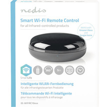 Nedis Logo. Intelligente WLAN-Fernbedienung für alle infrarotgesteuerten Produkte.