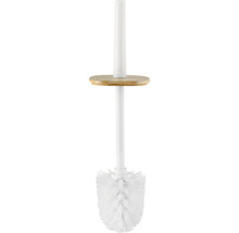 Toilettenbürste mit Halter aus Bambus