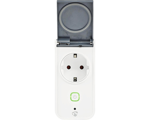 Feuchtraumsteckdose mit Klappdeckel