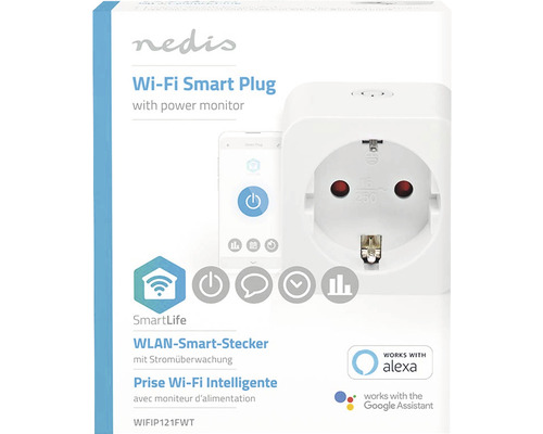 Nedis WLAN-Smart-Stecker mit Stromüberwachung