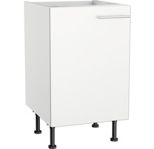 Spülenunterschrank Optifit Bengt weiß 50x87x58,4 cm mit Drehtür-thumb-3 Spülenunterschrank Optifit Bengt weiß 50x87x58,4 cm mit Drehtür-thumb-3
