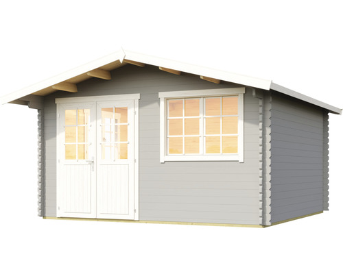 Gartenhaus aus Holz mit Fenster und Doppeltür