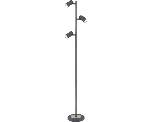 Stehlampe mit drei Strahlern