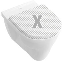 Wandhängendes WC aus Keramik