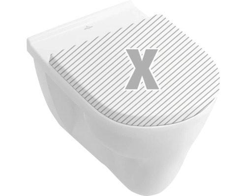 Wandhängendes WC aus Keramik