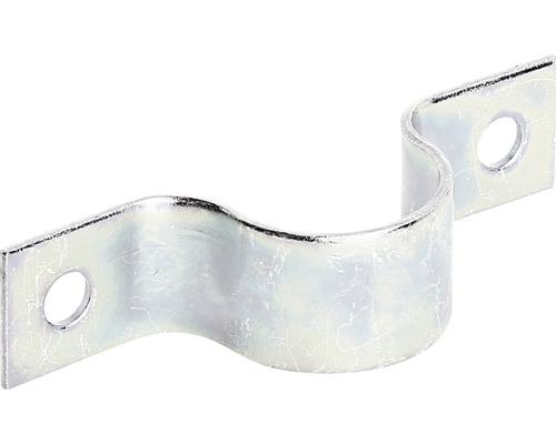Holzzaunbeschlag Rohrschelle Alberts 79 x 20 x 2 mm Rohrschelle aus Metall