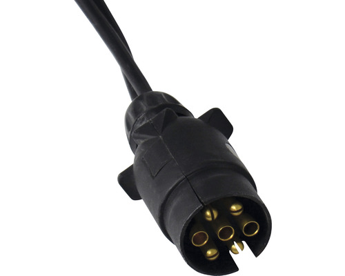 Siebenpoliger Stecker mit Kabel für Anhänger
