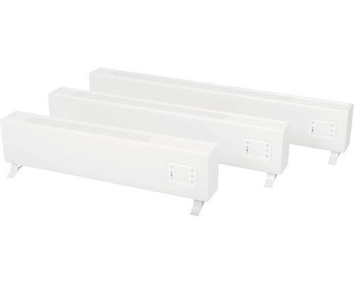 Drei Heizkörper in verschiedenen Größen