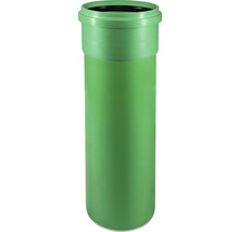Abwasserrohr mit Muffe