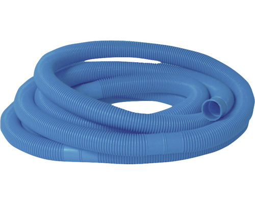 Blauer Schwimmbadschlauch