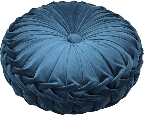 Rundes Kissen aus Samt