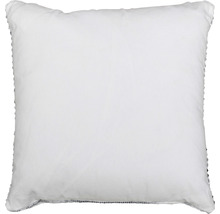 Quadratisches Kissen mit Paillettenbesatz