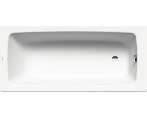 Rechteckbadewanne Kaldewei Cayono Invisible Grip 750 75x170 cm alpinweiß glänzend vollflächige Antirutschbeschichtung 275000011001