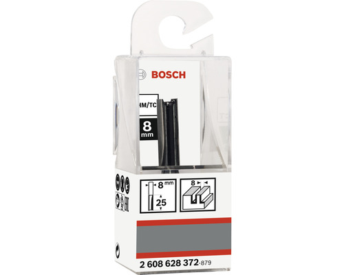 Bosch Nutfräser mit 8 mm Durchmesser in Verpackung