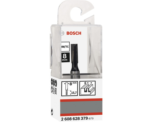 Bosch Nutfräser mit 8 mm Durchmesser in Verpackung