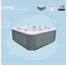 Aufstellbarer Whirlpool Planet-Spa Correll Classic inkl. LKW Anlieferung