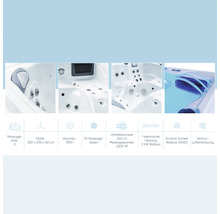 Aufstellbarer Whirlpool Planet-Spa Correll Classic inkl. LKW Anlieferung