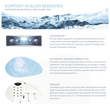 Aufstellbarer Whirlpool Planet-Spa Correll Classic inkl. LKW Anlieferung