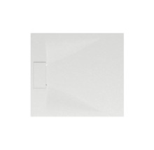 Duschwanne aus Mineralguss mit Ablauf