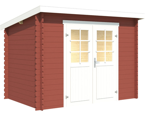 Gartenhaus aus Holz mit Doppeltür